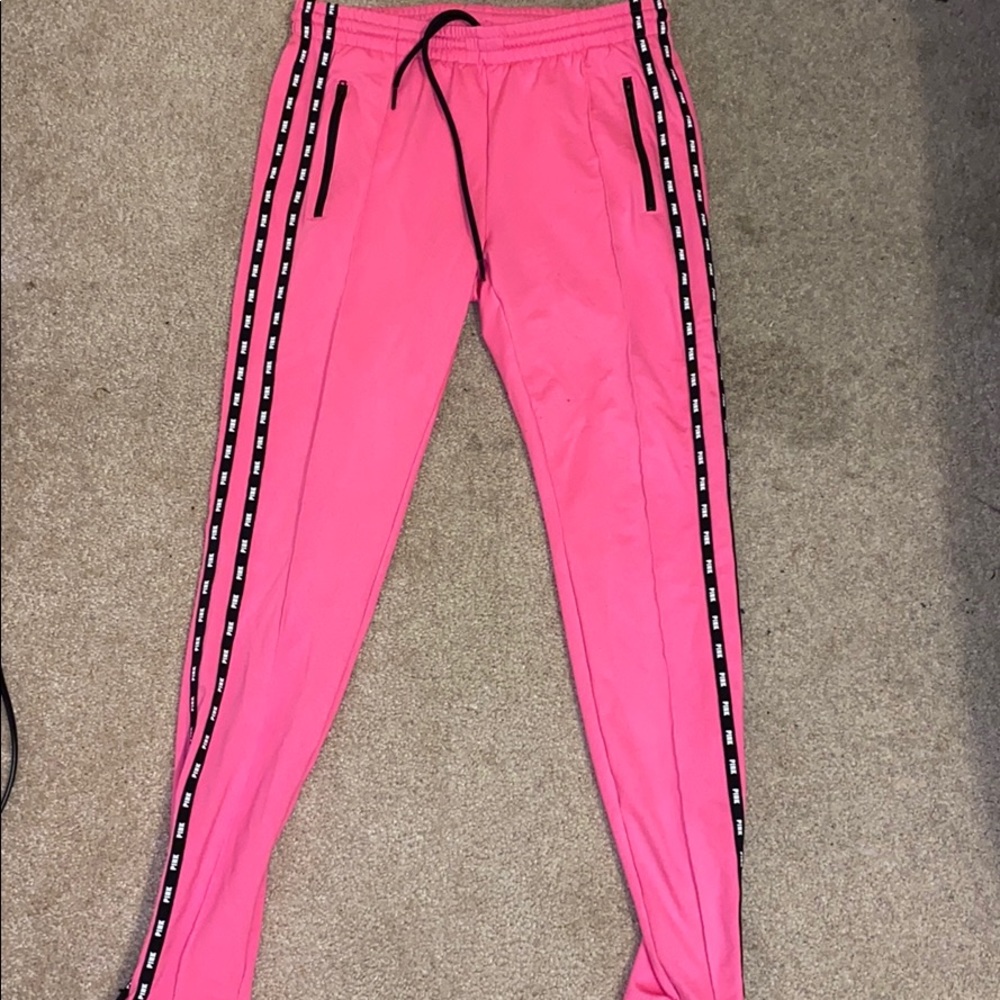 Pink Track Pants